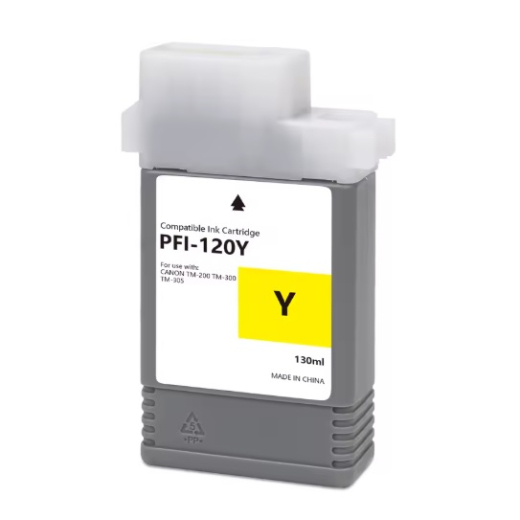 Canon PFI-120Y Gul bl�kpatron 130ml kompatibel 2888C001