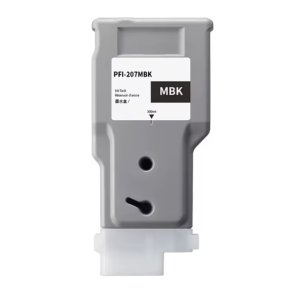 Canon PFI-207MBK Mat Sort bl�kpatron 300ml kompatibel 8788B001