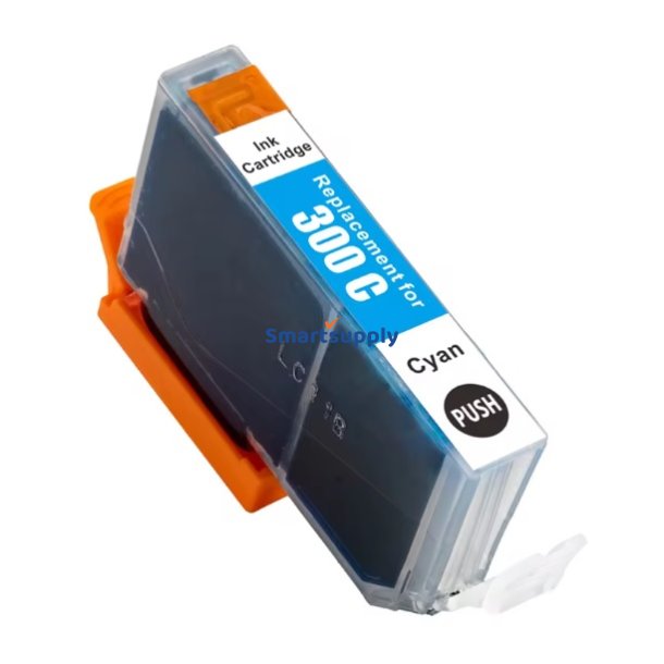 Canon PFI-300C Cyan bl�kpatron 14ml kompatibel 4194C001