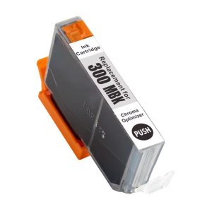 Canon PFI-300MBK Mat Sort bl�kpatron 14ml kompatibel 4192C001