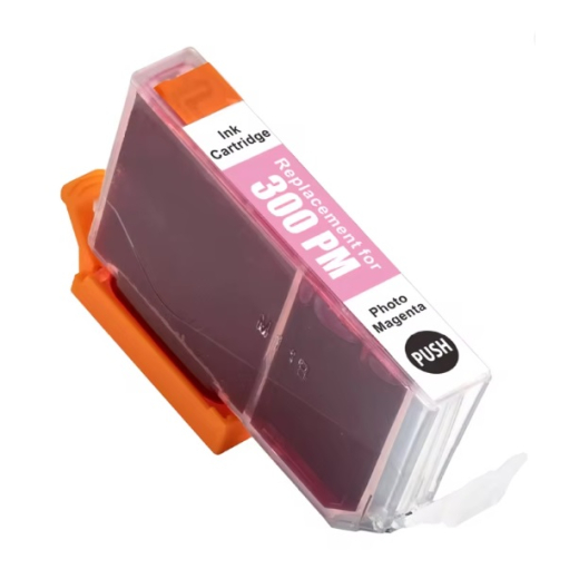 Canon PFI-300PM Foto Magenta bl�kpatron 14ml kompatibel 4198C001