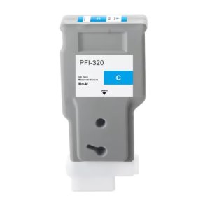 Canon PFI-320C Cyan bl�kpatron 300ml kompatibel 2891C001