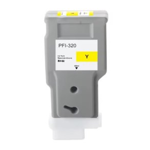 Canon PFI-320Y Gul bl�kpatron 300ml kompatibel 2893C001