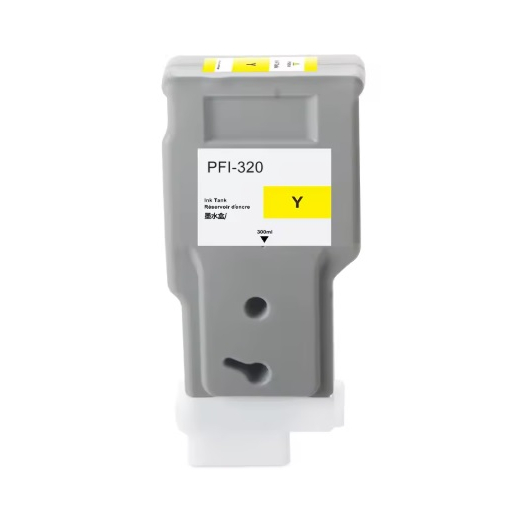 Canon PFI-320Y Gul bl�kpatron 300ml kompatibel 2893C001