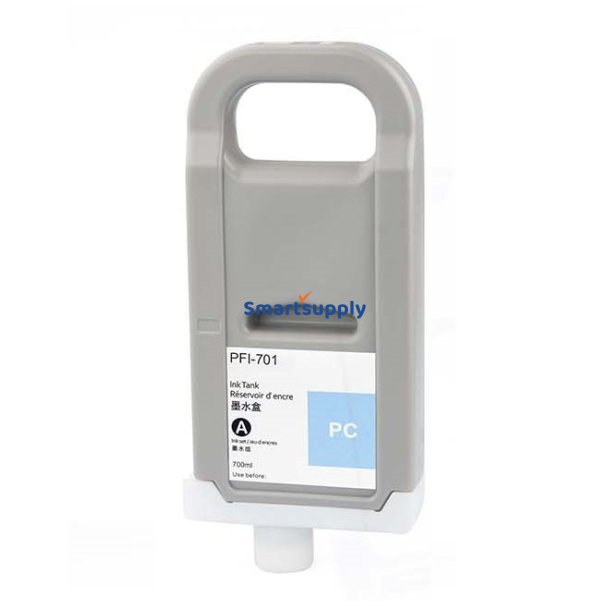 Canon PFI-701PC Foto Cyan bl�kpatron 700ml kompatibel