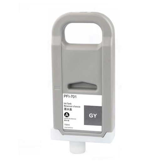 Canon PFI-701GY Gr� bl�kpatron 700ml kompatibel