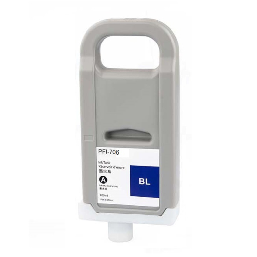 Canon PFI-706B Bl� bl�kpatron 700ml kompatibel