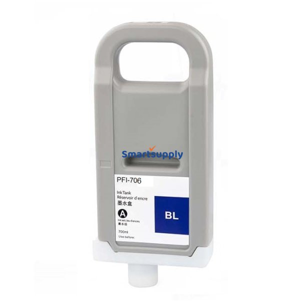 Canon PFI-706B Bl� bl�kpatron 700ml kompatibel