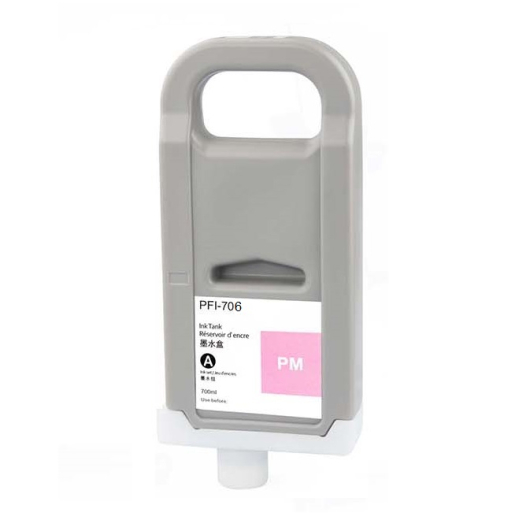 Canon PFI-706PM Foto Magenta bl�kpatron 700ml kompatibel