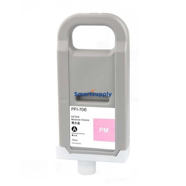 Canon PFI-706PM Foto Magenta bl�kpatron 700ml kompatibel