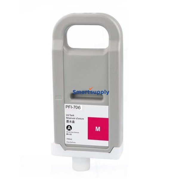 Canon PFI-706M Magenta bl�kpatron 700ml kompatibel