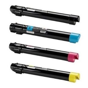 Xerox Phaser 7500 toner 4 stk BCMY kompatibel multipakke