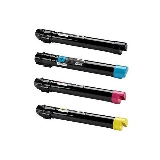 Xerox Phaser 7500 toner 4 stk BCMY kompatibel rabatpakke