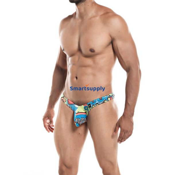 Pouch Enhancing Thong Provocative Cartoon - S