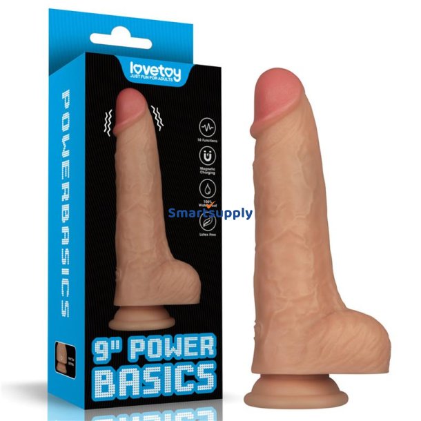 Power Basics Dildo with Vibration 9