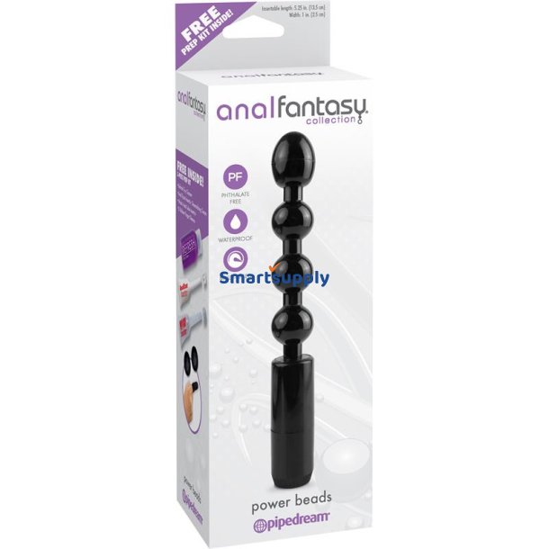 Power Beads with Vibration Black