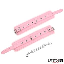 Premium Fur Lined Handcuffs Pink
