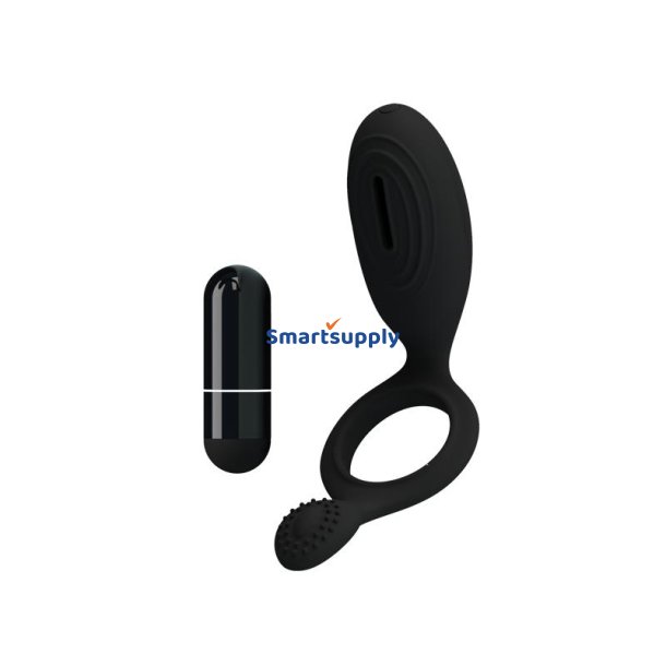 Pretty Love Cock Ring Ethel Black