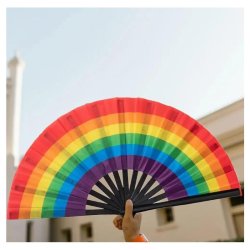 Pride Fan LGBT XXL