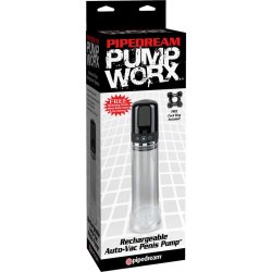 Pump Worx Rechargeable Auto-Vac Penis Pump Black