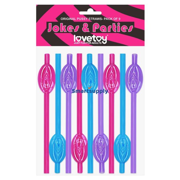Pussy Straws Pack of 9