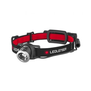 Ledlenser H8R Sort, Rd Hovedbnd lommelygte LED