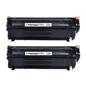 HP 12A toner 2 stk 5.000 sider Q2612AD kompatibel multipakke