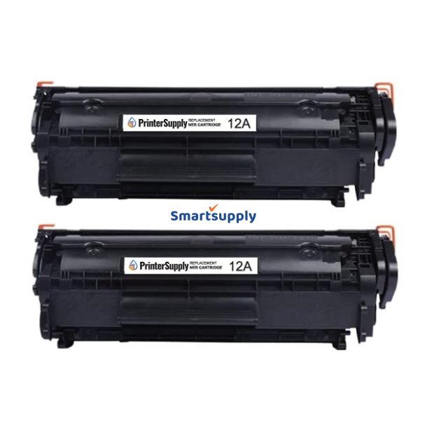 Rabat HP 12A toner 2 stk 5.000 sider Q2612AD kompatibel