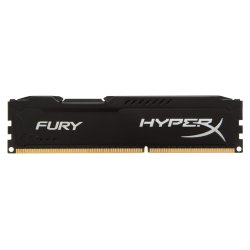 HyperX FURY Black 4GB 1600MHz DDR3 hukommelsesmodul 1 x 4 GB