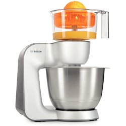 Bosch Styline foodprocessor 900 W 3,9 L Rustfrit stl, Hvid