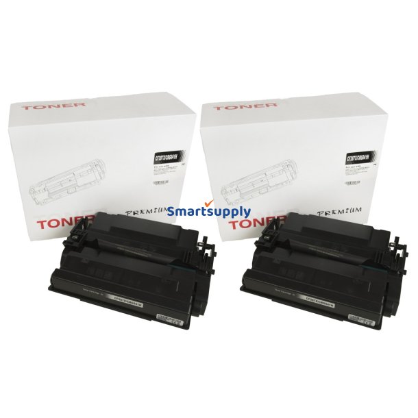 Rabat HP 87X toner 2 stk 36.000s hj kapacitet kompatibel