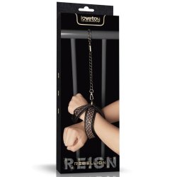 Rebellion Reign Crossed Handcuff with Chain