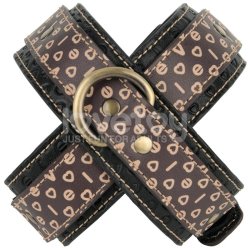 Rebellion Reign Crossed Handcuff with Chain