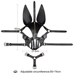 Rebellion Reign Dark Bunny Mask
