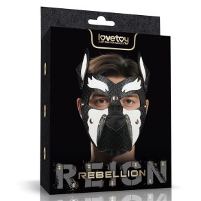 Rebellion Reign Howl Pup Mask White