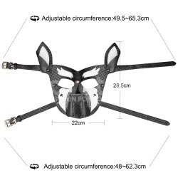 Rebellion Reign Howl Pup Mask White