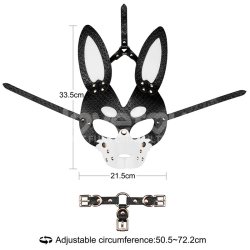 Rebellion Reign Rebel Bunny Mask