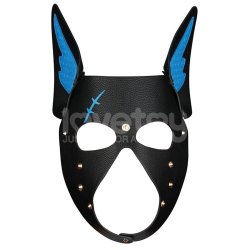 Rebellion Reign Scarred Alpha Pup Mask Blue