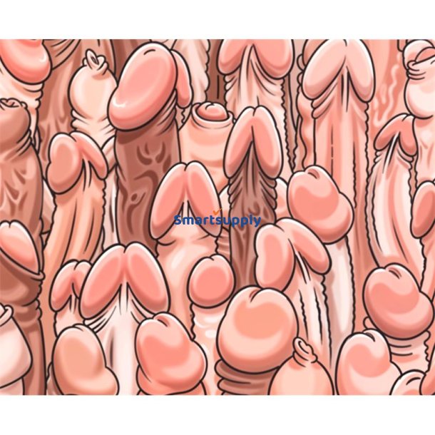 Rectangular Penis PC mat 22 x 18 cm