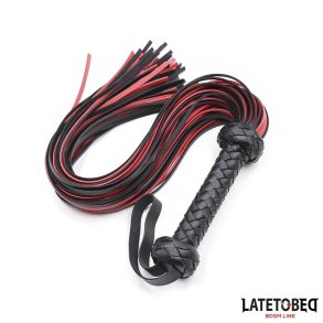 Red Black  Flogger 65 cm