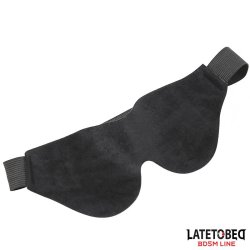 Restraint 3 Pieces Set Blindfold, Anklecuffs and Wristcuffs Adjustable