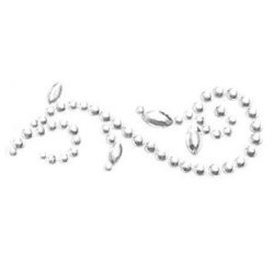 Rhinstens diamantbnd m. selvklbende bagside 40 x 250 mm