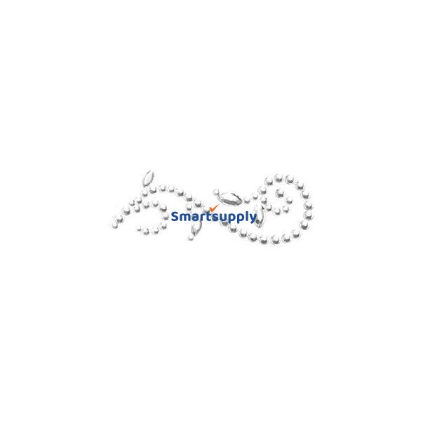 Rhinstens diamantbnd m. selvklbende bagside 40 x 250 mm