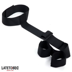 Ribbon Neck to Wrist Bondage