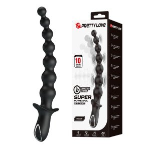 Rigdon Anal Beads with Vibration