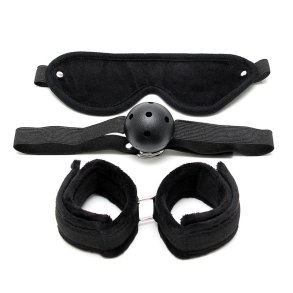 Bondage Set 3 Pieces Black