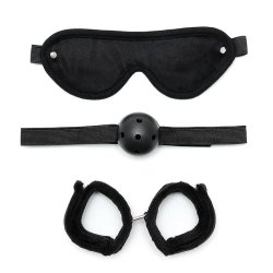 Bondage Set 3 Pieces Black