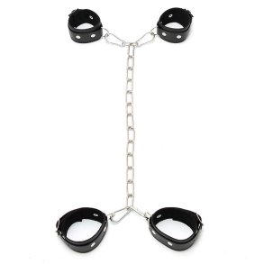 Cuffs  with Metal Chain Adjustable