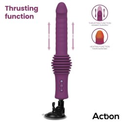 Roxer Heating, Thrusting and Vibrating Sex Machine with Remote Control