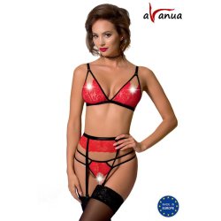 SALOME Set Red/Black - S/M